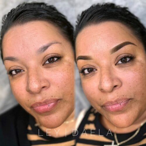 Ombre Powder Brows in Scottsdale at DAELA