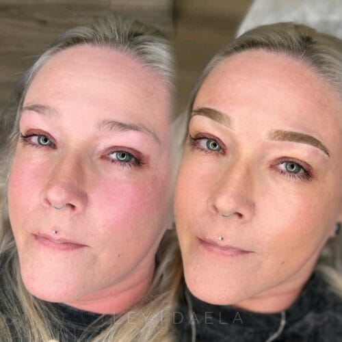 Ombre Powder Brows in Scottsdale at DAELA