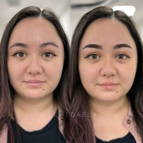 Ombre Powder Brows in Scottsdale at DAELA