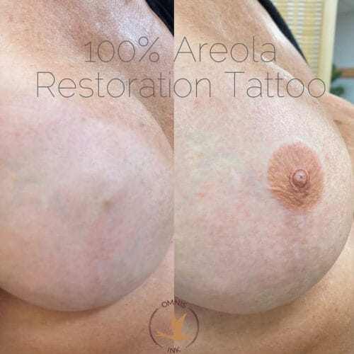 Areola Restoration Tattoo DAELA Cosmetic Tattoo Portland-Shonna