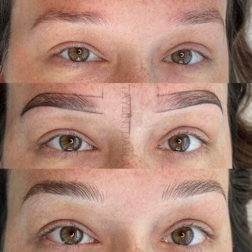 Microblading at Portland DAELA by Taylin