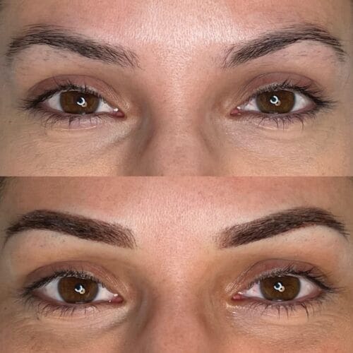 Ombre Powder Brows at DAELA Cosmetic Tattoo Portland-Taylin