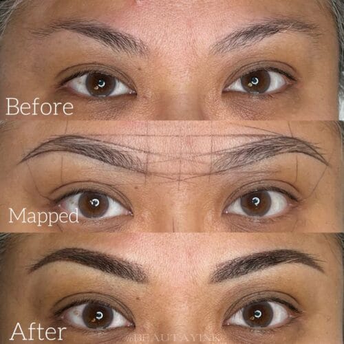 Ombre Powder Brows at DAELA Cosmetic Tattoo Portland-Taylin