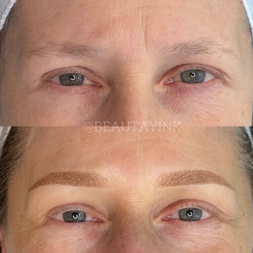 Ombre Powder Brows at DAELA Cosmetic Tattoo Portland-Taylin