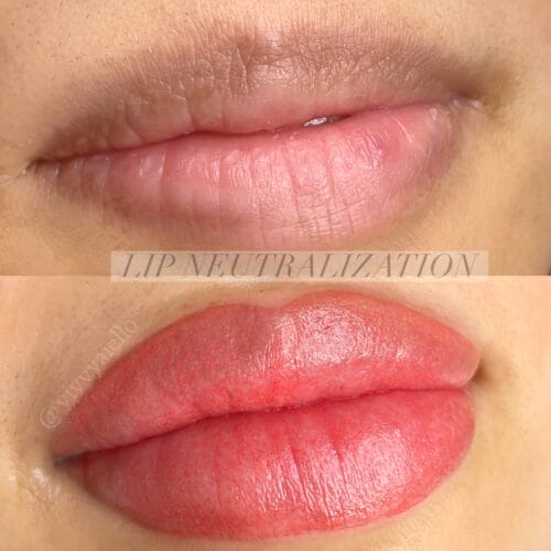 Lip Neutralization Lip Blush Tattoo Portland DAELA Vivian
