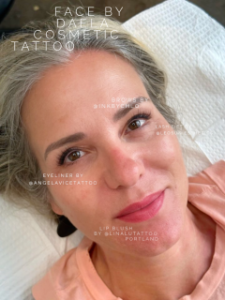 Full Face DAELA Cosmetic Tattoo